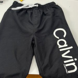 Boys Calvin Klein swim trunks